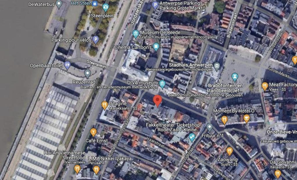 Living History - Suikernest Aparthotel Antwerpen Exteriör bild
